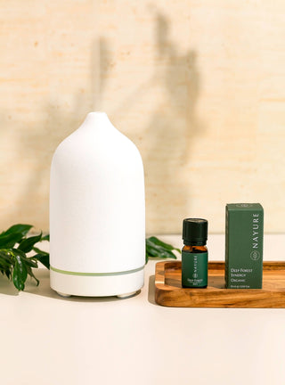 Diffusore elettrico in ceramica per oli essenziali