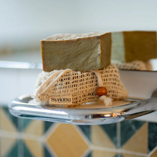 Bustina portasapone in sisal