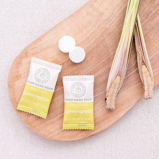 Ricarica mousse sapone per le mani in pastiglie - Lemongrass & Gelsomino
