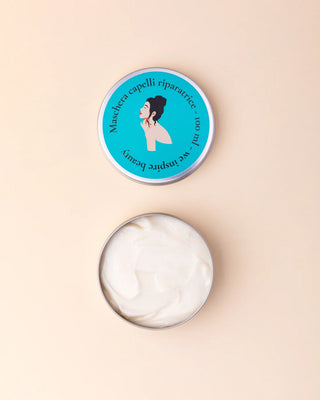 Maschera capelli riparatrice - con cheratina vegetale