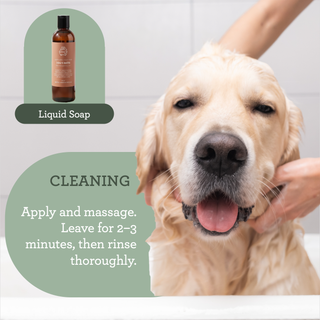 Bagno per Cani Generosa – Sapone Liquido all'Oliva & Karité 200 ml