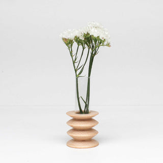 Vaso Totem in legno di faggio - Short Nº 2